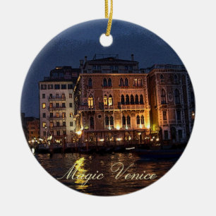 Magic Venice Ceramic Tree Decoration