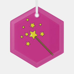 Magic Wand Glass Tree Decoration