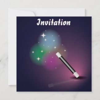 Magic Wand Invitation