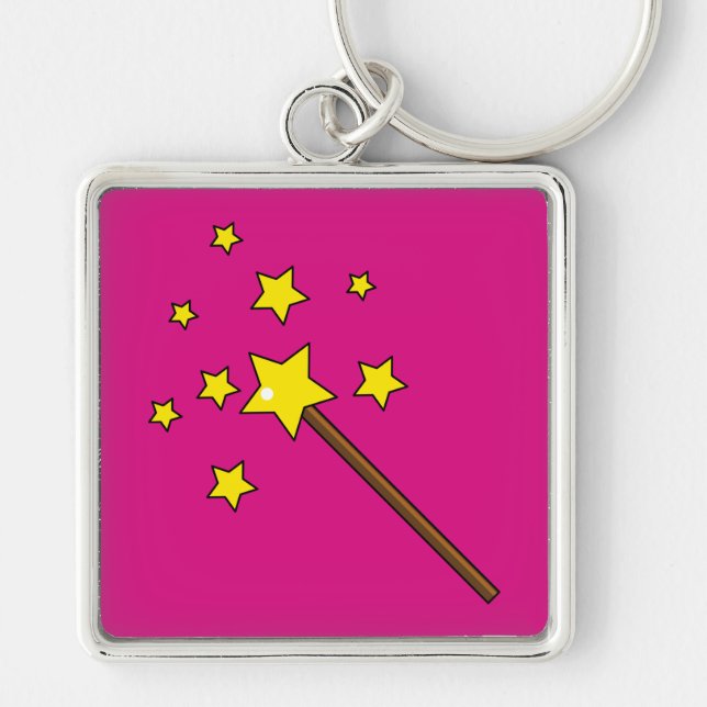 Magic Wand Key Ring (Front)