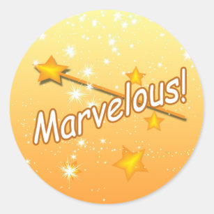 Magic Wand Marvellous Stars Teacher Award Stickers