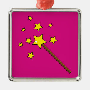 Magic Wand Metal Tree Decoration