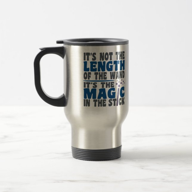 MAGIC WAND mug – choose style & colour (Left)