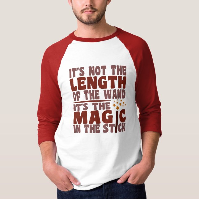 MAGIC WAND shirt – choose style & colour (Front)