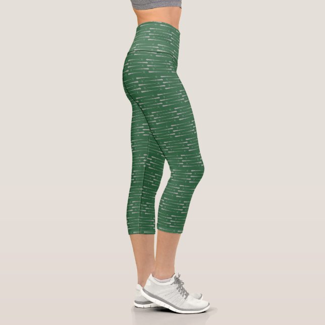 Magic Wands High Waisted Capri Leggings  (Right)