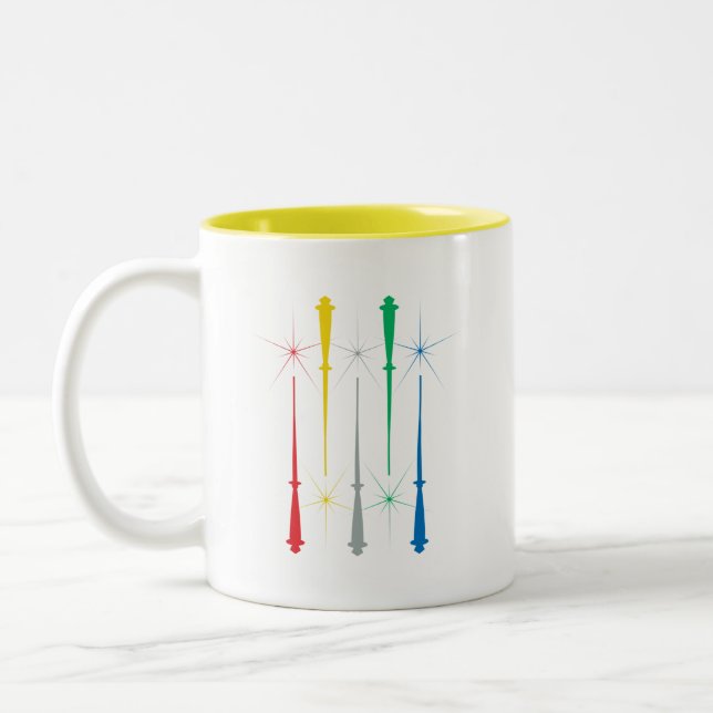 Magic Wands Mug 11oz. Yellow (Left)