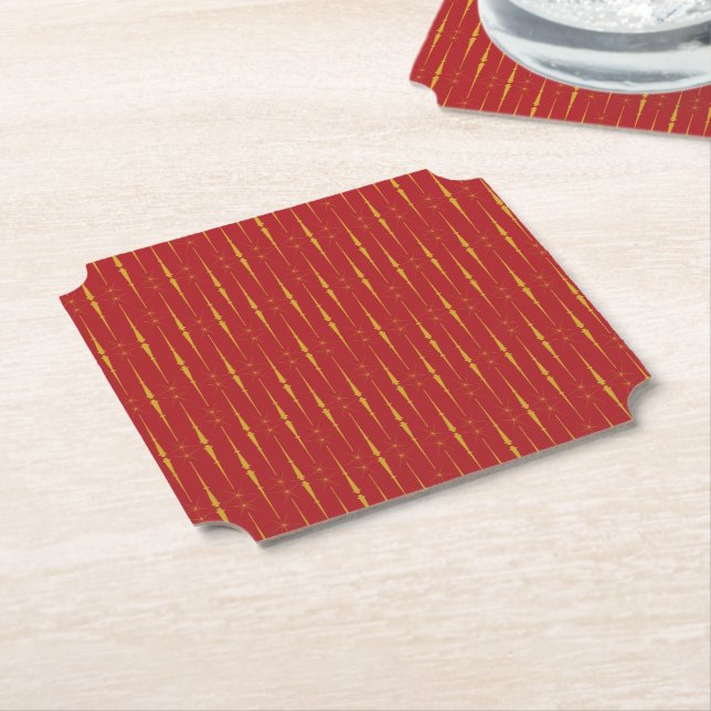 Magic Wands Paper Coaster (Angled)