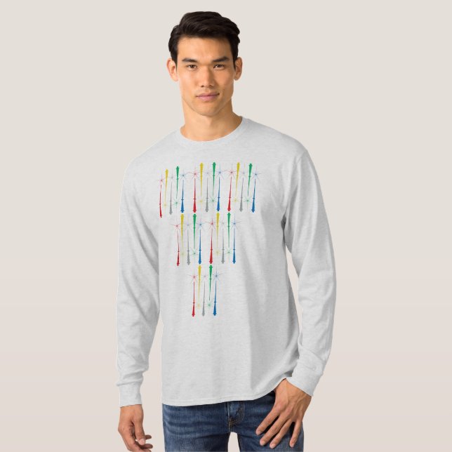Magic Wands Unisex Long Sleeve Shirt (Front Full)