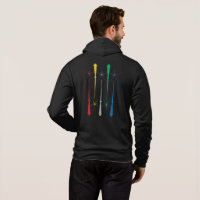 Magic Wands Unisex Zip Hoodie