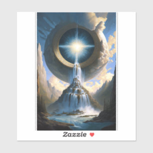 Magic Waterfall Surreal Fantasy Art