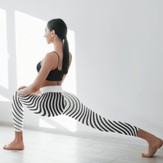 Magic wave lines, leggings