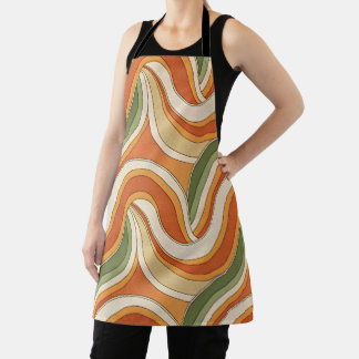 Magic Waves Pattern Apron