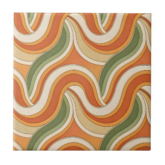 Magic Waves Pattern Tile