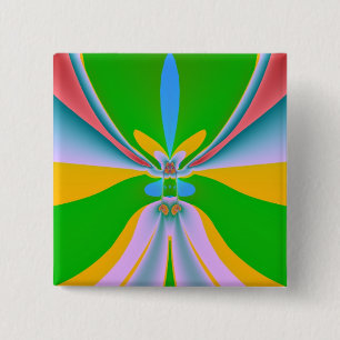 Magic Way 15 Cm Square Badge