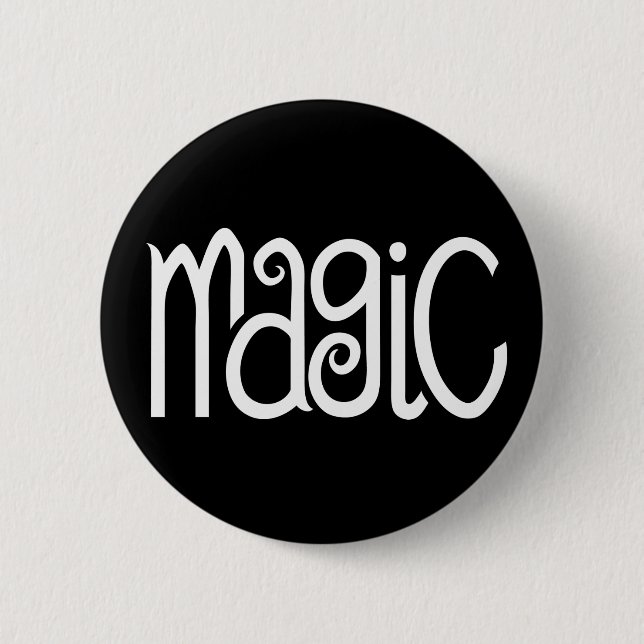 Magic white Button (Front)