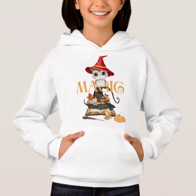 Magic Witch Owl Fall Themed  (Front)
