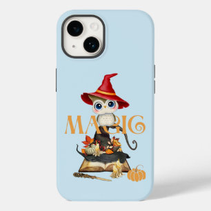 Magic Witch Owl Fall Themed Case-Mate iPhone 14 Case