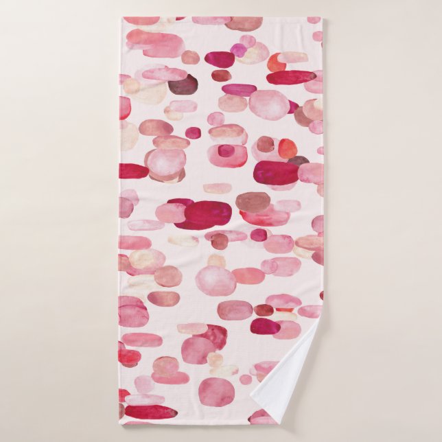 Magic witch, vintage seamless pattern. bath towel (Bath Towel)
