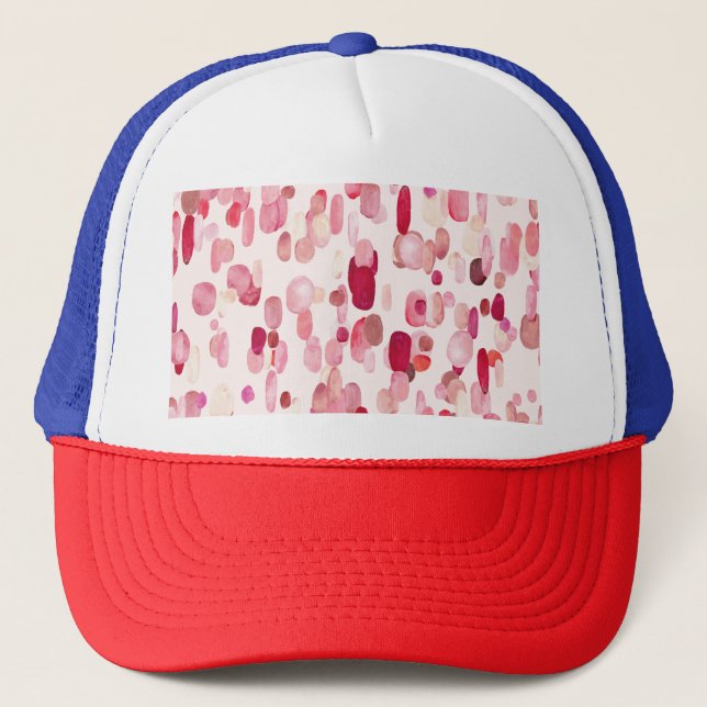 Magic witch, vintage seamless pattern. trucker hat (Front)