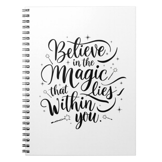 Magic Within Notebook (Front)