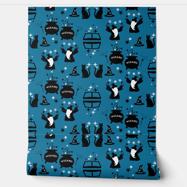 Magic Wizard Home Decor Wallpaper (Unrolling)