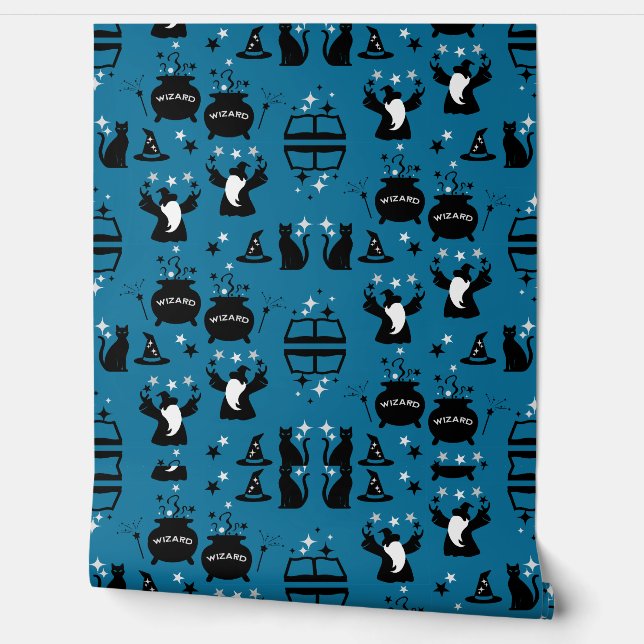 Magic Wizard Home Decor Wallpaper (Unrolling)