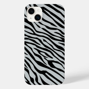 Magic Zebra Stripes Click to Customise Grey Colour Case-Mate iPhone 14 Plus Case
