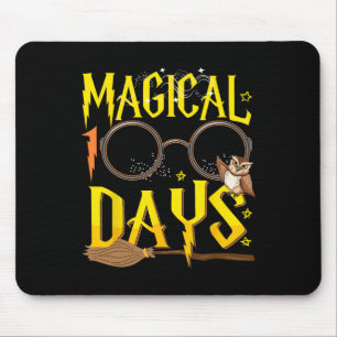 Magical 100 Days Of School Teacher Students Kids B Mouse Mat