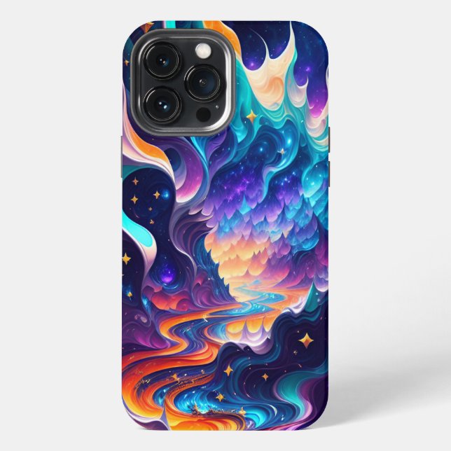 Magical Abstract iPhone Case (Back)
