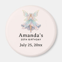 Magical Angel Fairy Pastel Birthday Party Date