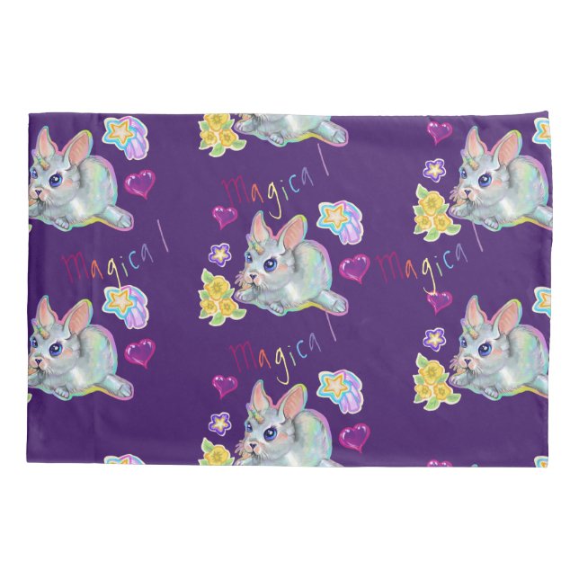 Magical Baby unibunny Pillowcase (Back)