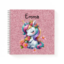 Magical Baby Unicorn Pink Faux Glitter Kids