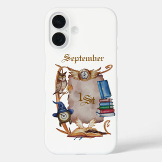 Magical Back-to-School Watercolor iPhone 16 Case