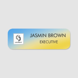 Magical background name Personalised Tag