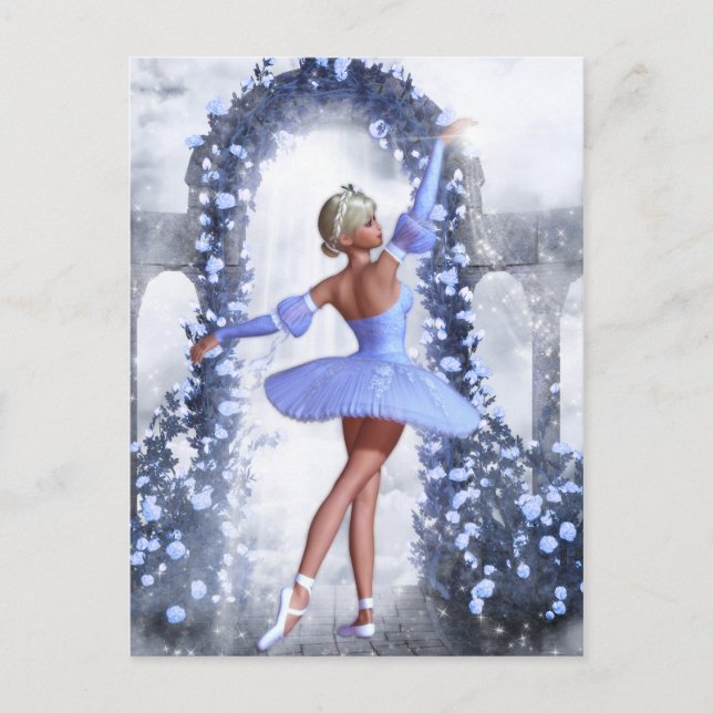 Magical Ballerina Postcard (Front)