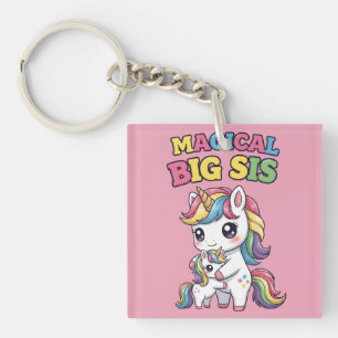 Magical Big Sis Unicorn Key Ring