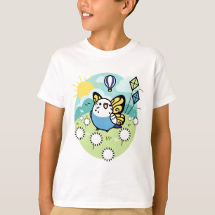 Magical Bird Mochi - Portrait T-Shirt