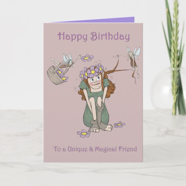 Magical Birthday Card (Front)