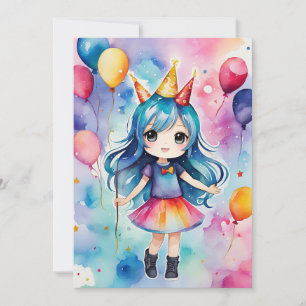 Magical Birthday Celebration  Invitation