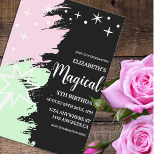 Magical Birthday Invitation