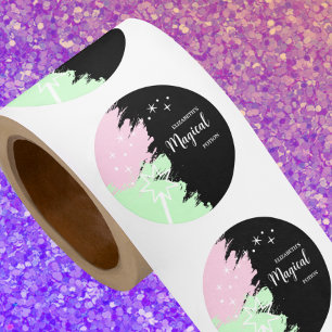 Magical Birthday Magic Potion  Classic Round Sticker
