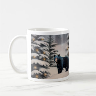 Magical Black Bear Coffee Mug