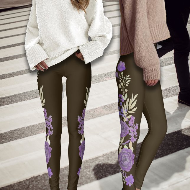 Magical Blooms Festive Florals Leggings (Creator Uploaded)