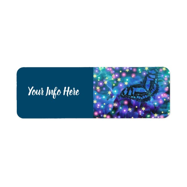 Magical Blue Butterfly (Front)