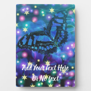 Magical Blue Butterfly Plaque