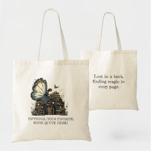 Magical Book Fairy Tote Bag