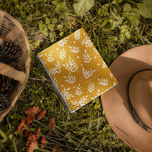 Magical branches - yellow notebook