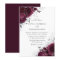 Magical Burgundy Roses With Silver Elegant Wedding