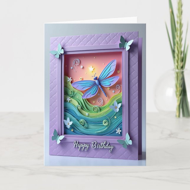 Magical Butterfly Card (Front)