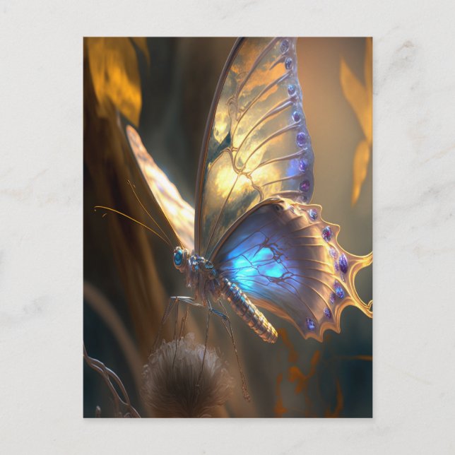 Magical Butterfly Postcard (Front)